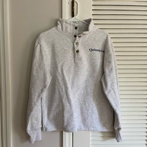 Quinnipiac Button Sweatshirt